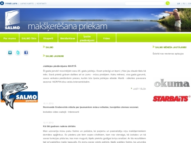 Salmo, veikals, SIA