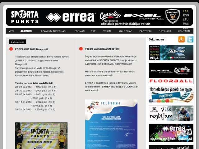 Sporta Punkts, SIA